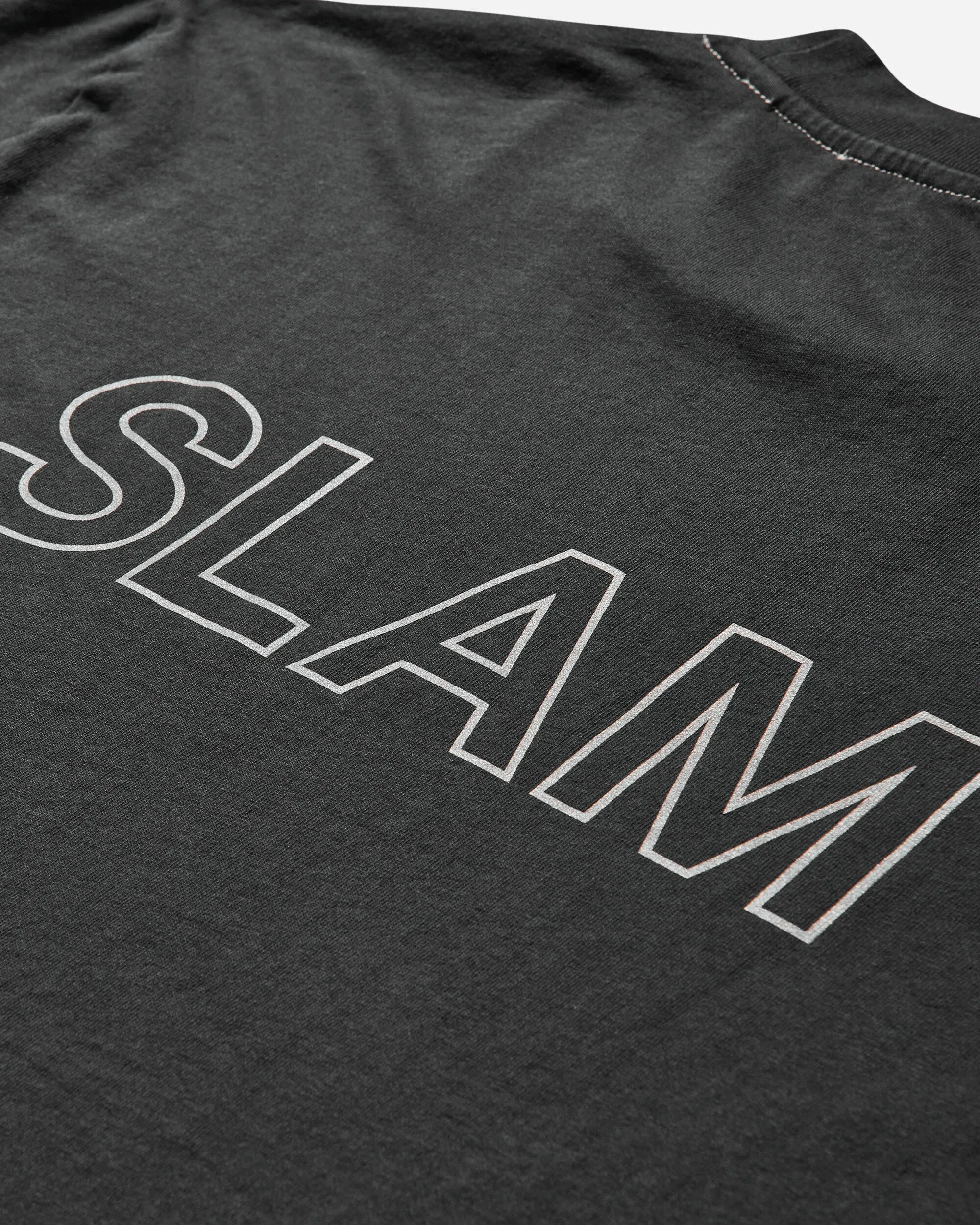 Herren WORK SHOP Slam Jam Box T-Shirt Schwarz