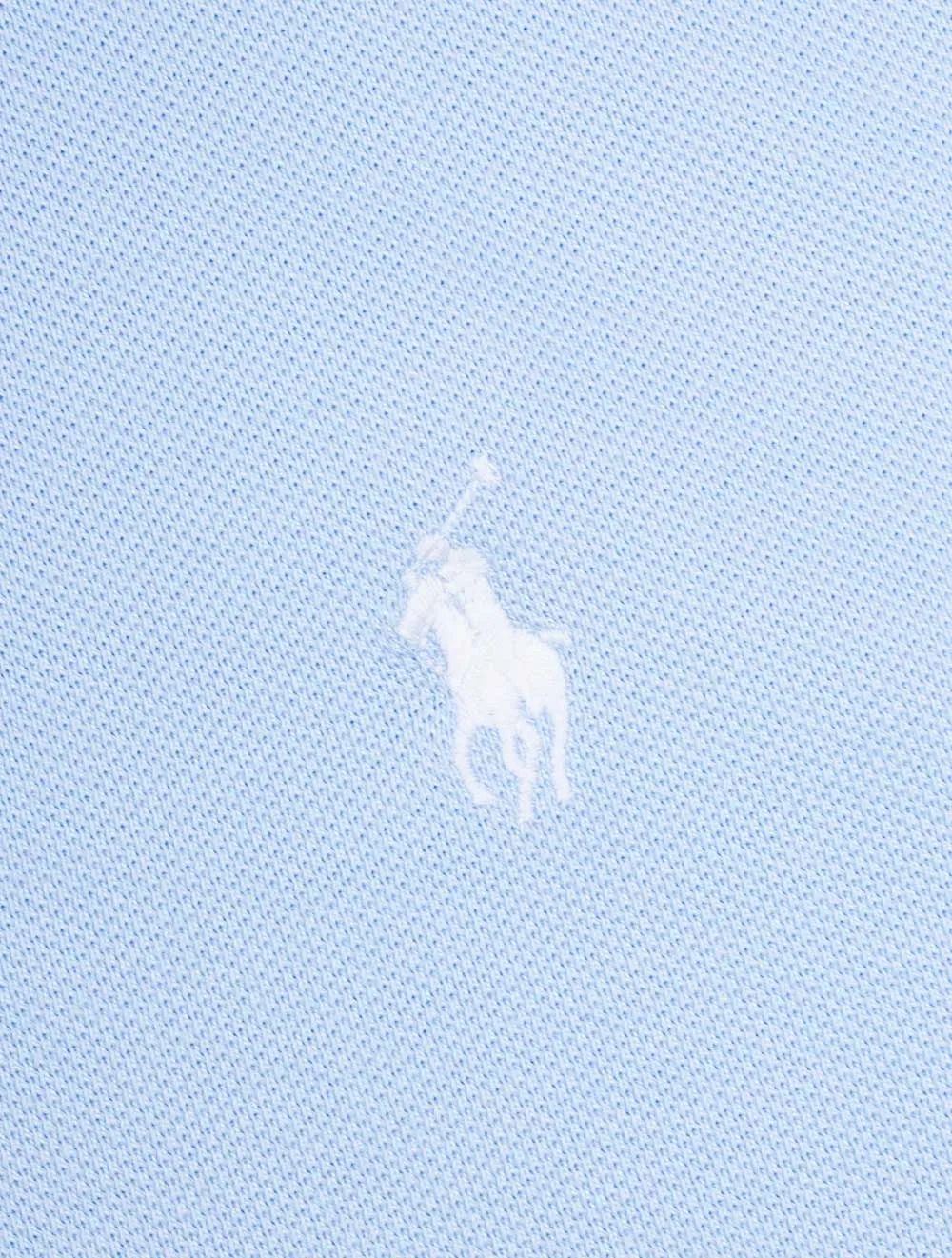 Mesh Polo-Shirt Blau