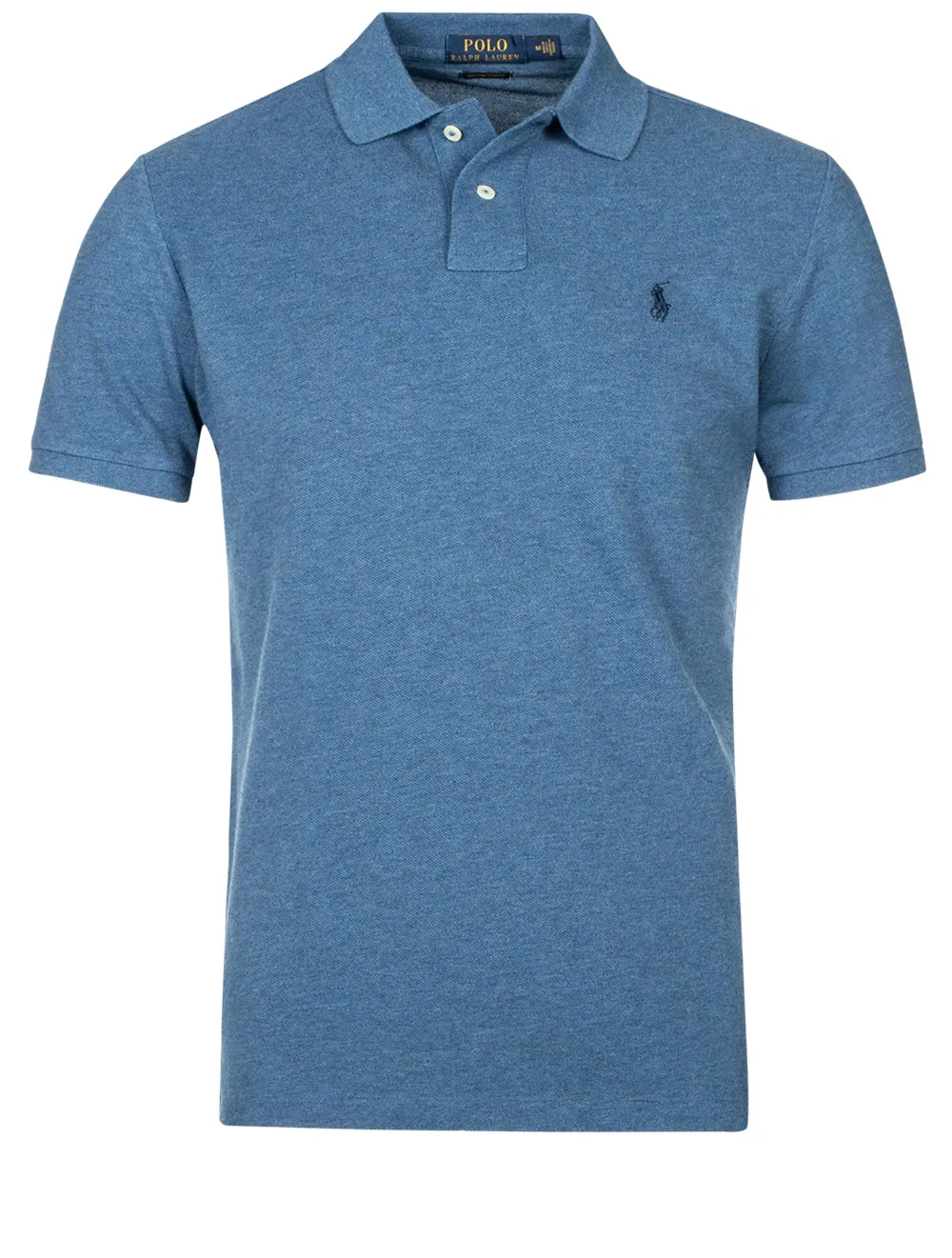 Mesh Polo-Shirt Royal Heather
