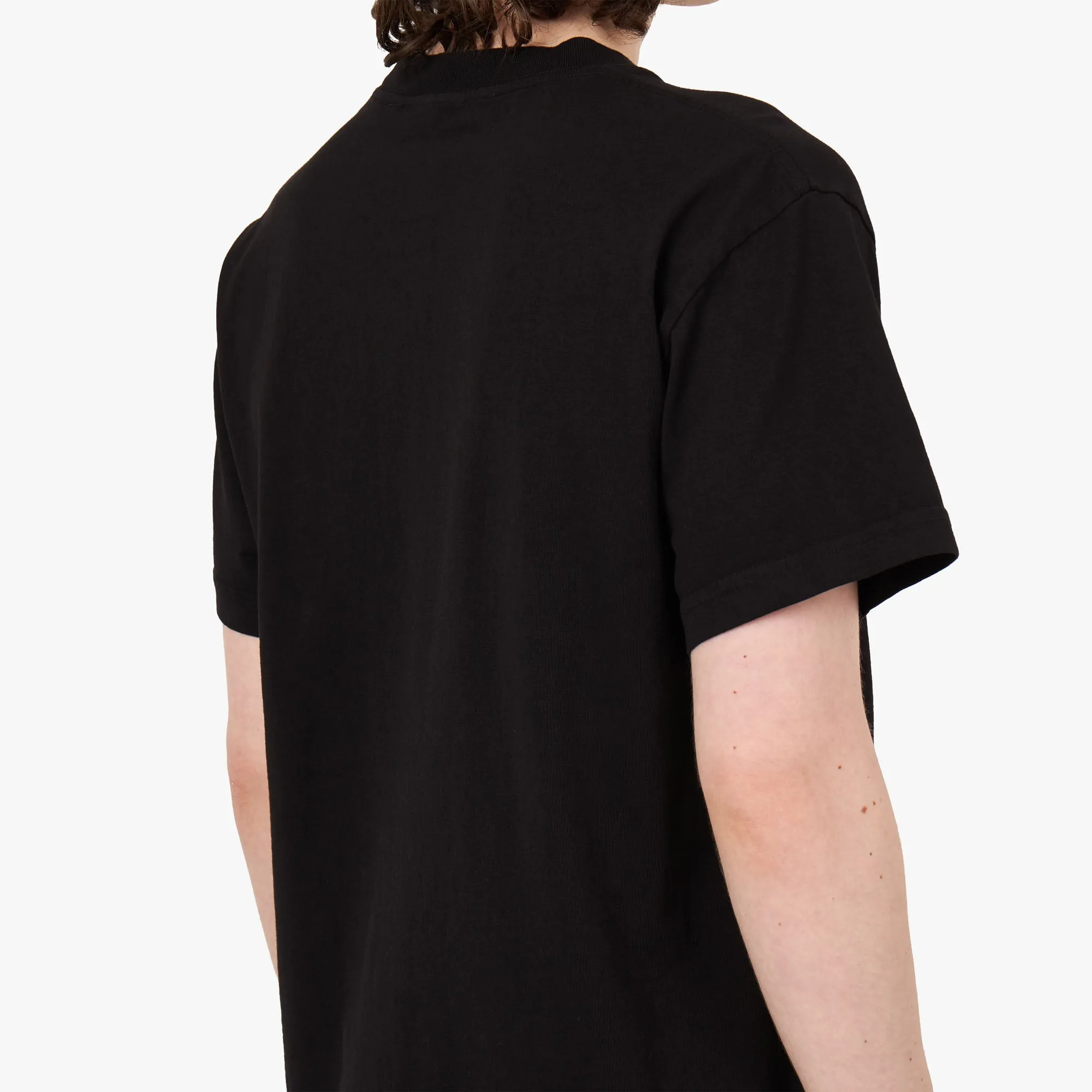 Metalwood Fringe T-Shirt / Schwarz