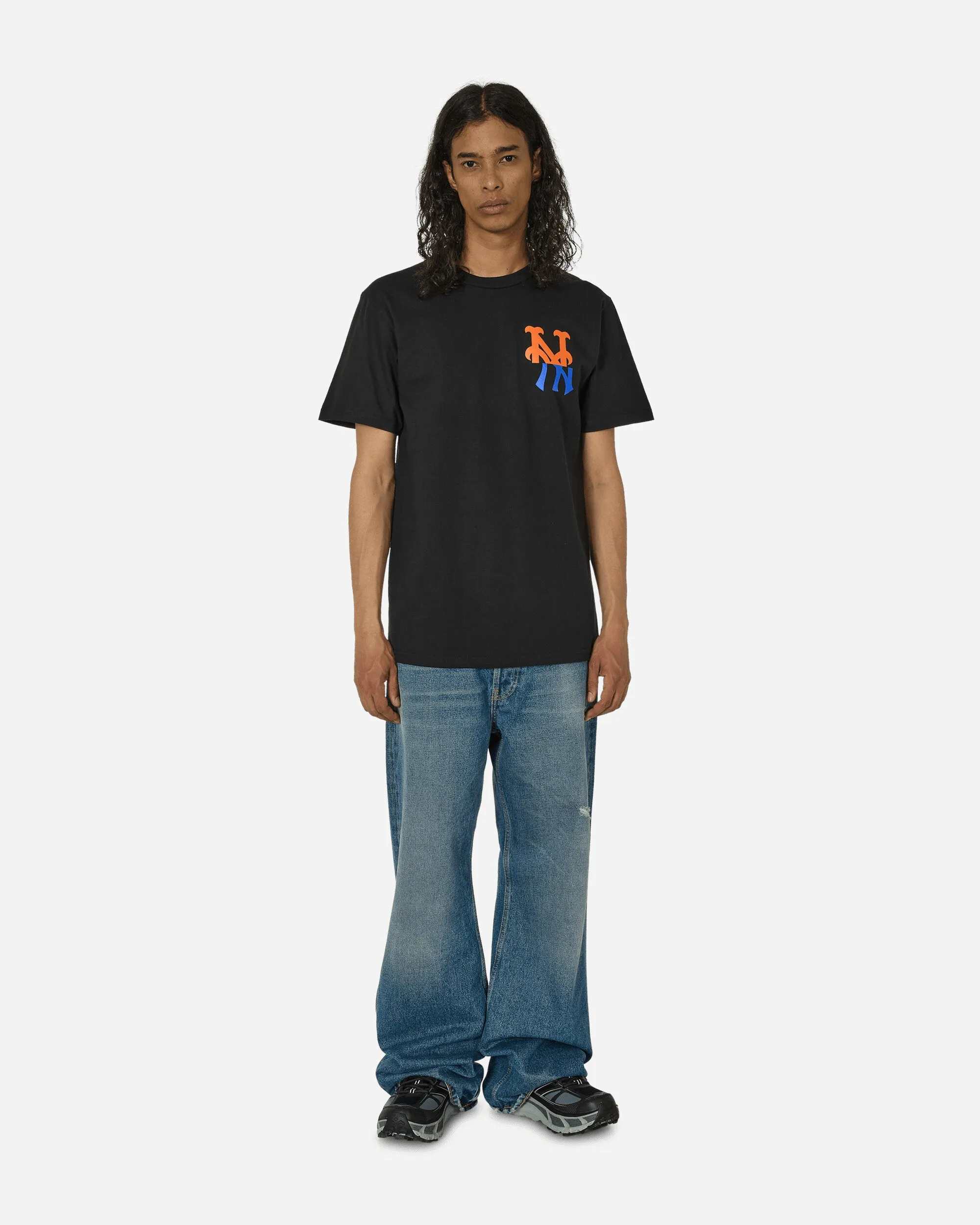 Mets Logo T-Shirt Schwarz