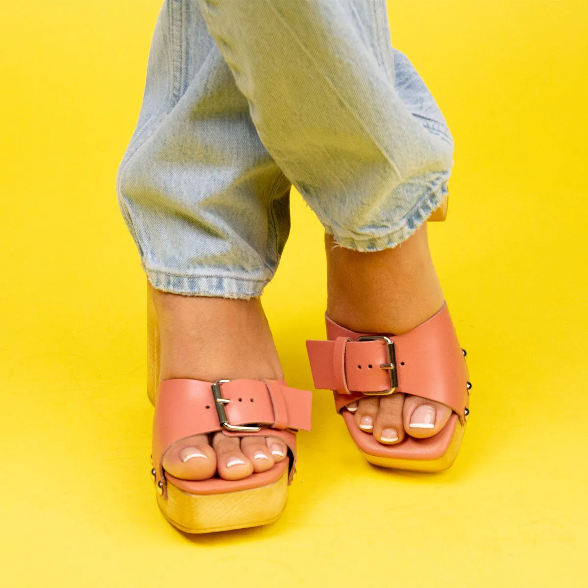 Mikro Pink Leder