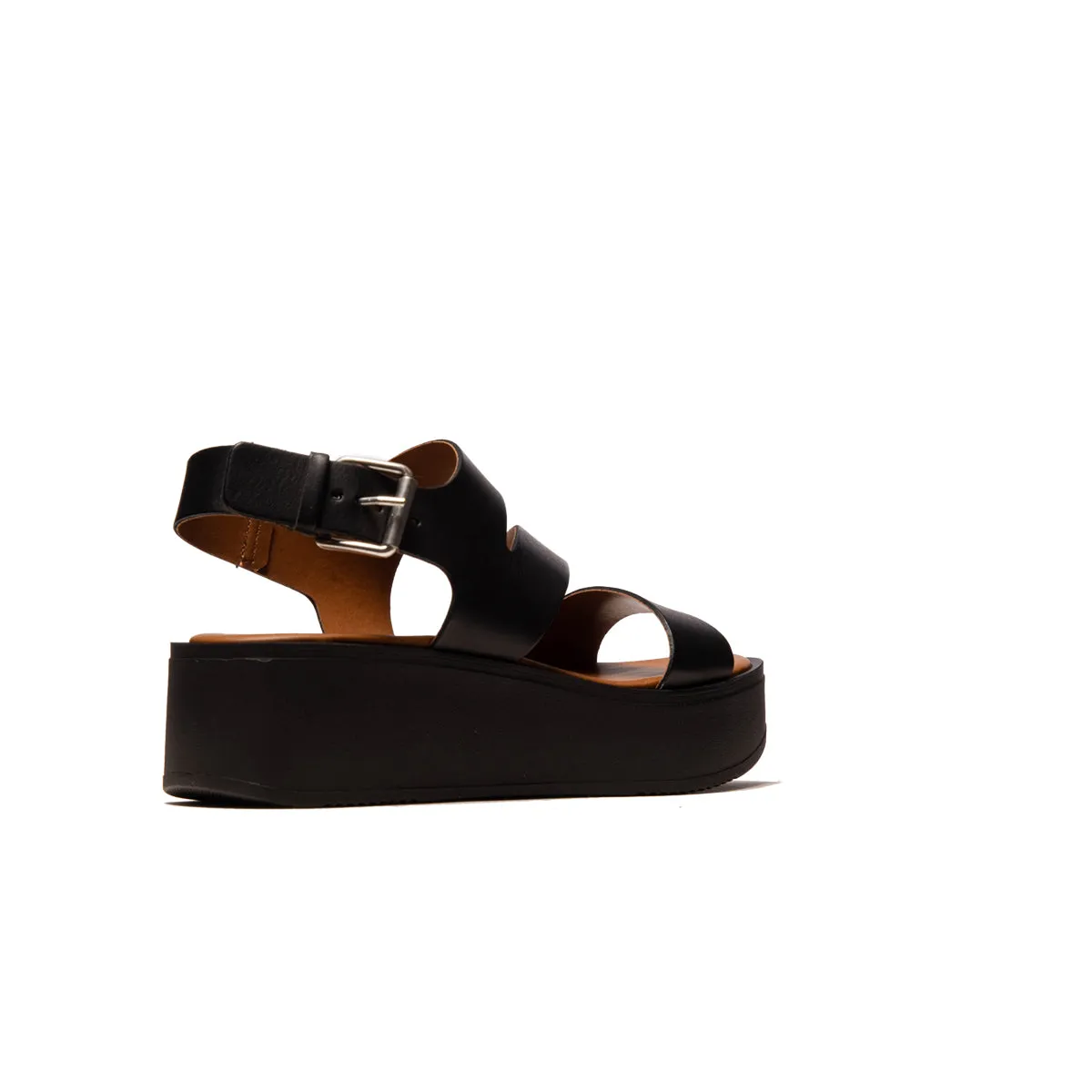Milazzo Leder in Schwarz