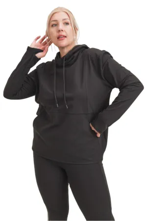 Mono B Langarm Kapuzenpullover AT8044 Plus Too