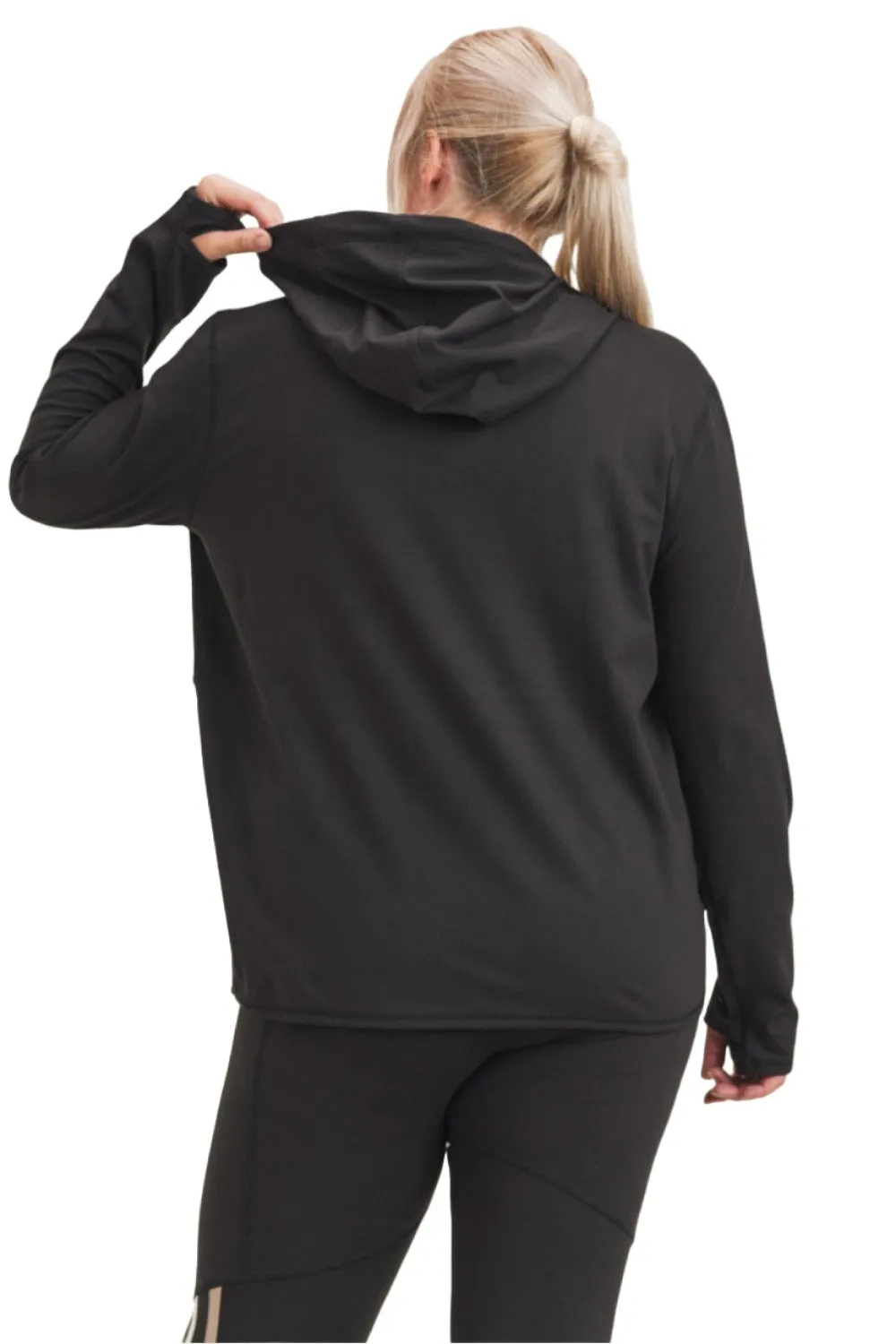 Mono B Langarm Kapuzenpullover AT8044 Plus Too
