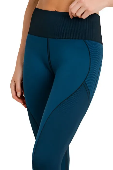 Mono B Multi-Pattern Nahtlose Leggings APH2485
