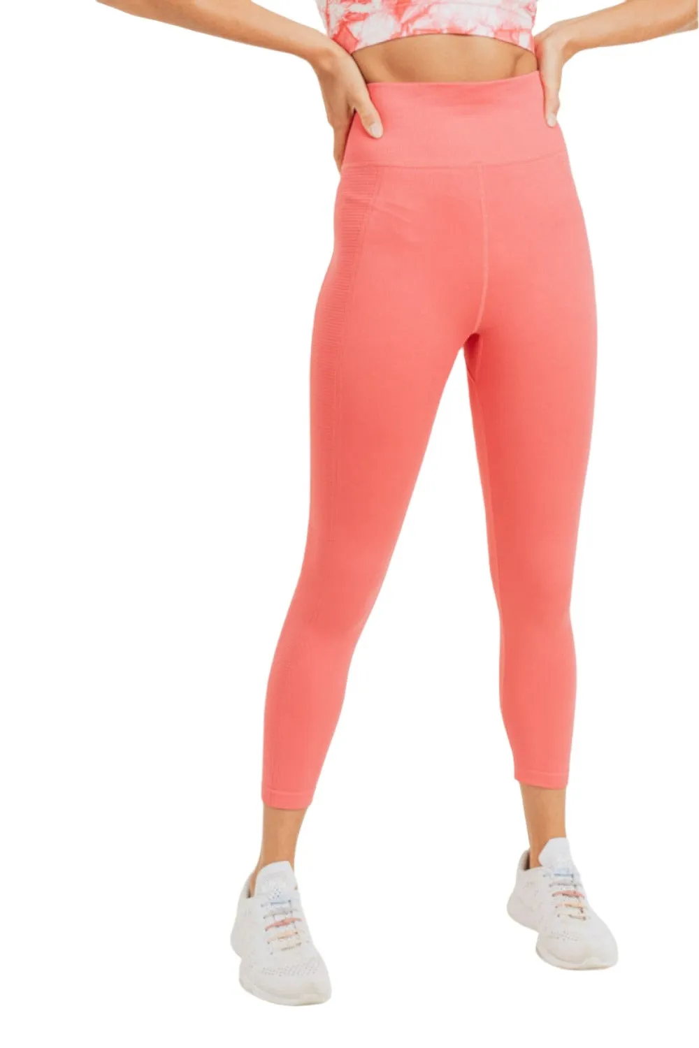 Mono B Rippen Nahtlose Leggings APH8063