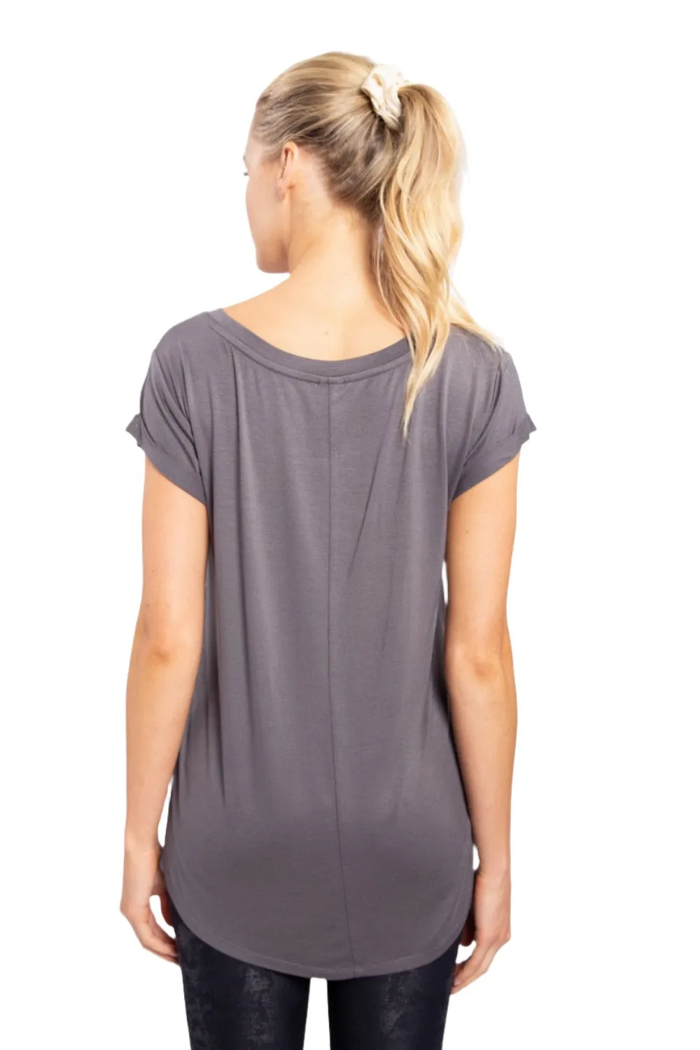 Mono B Rundhals T-Shirt KT10967 und Plus