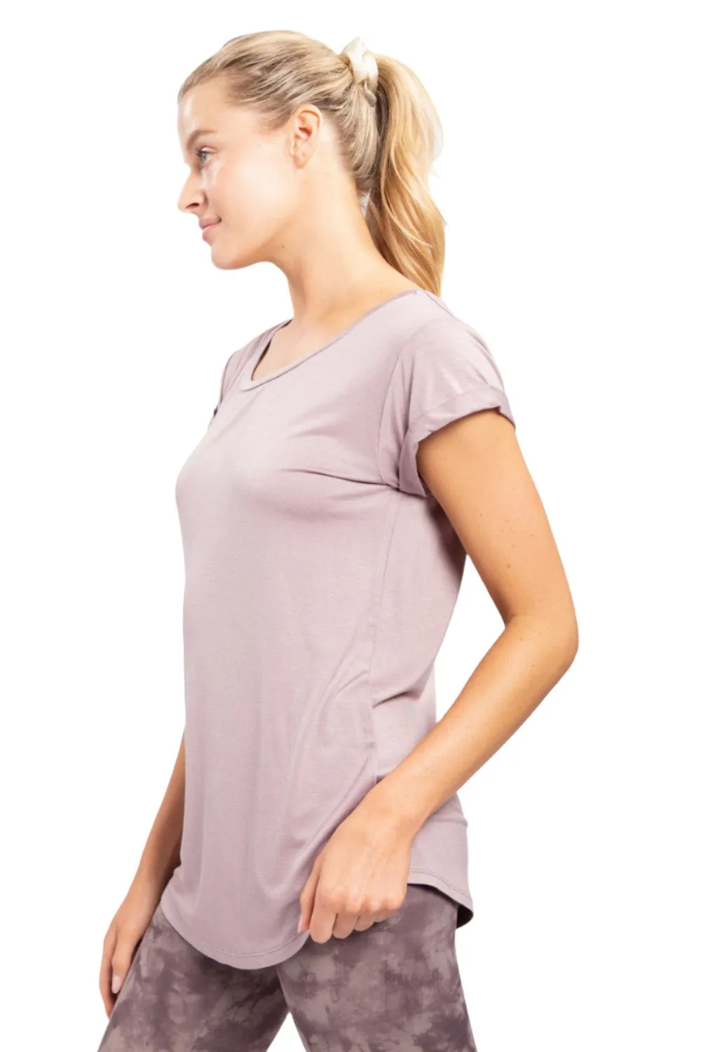 Mono B Rundhals T-Shirt KT10967 und Plus