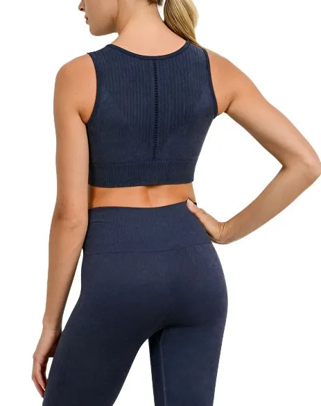 Mono B Nahtlose Perforierte Leggings APH2563