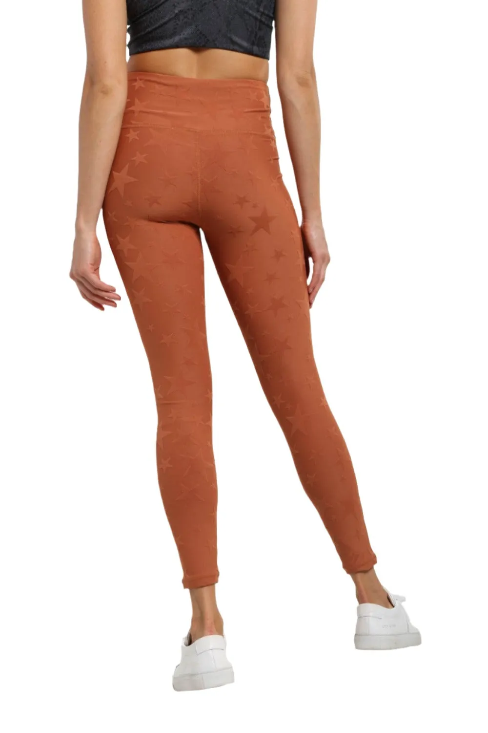 Mono B Sterne Sehen High-Waist Leggings APH-A0666 und Plus