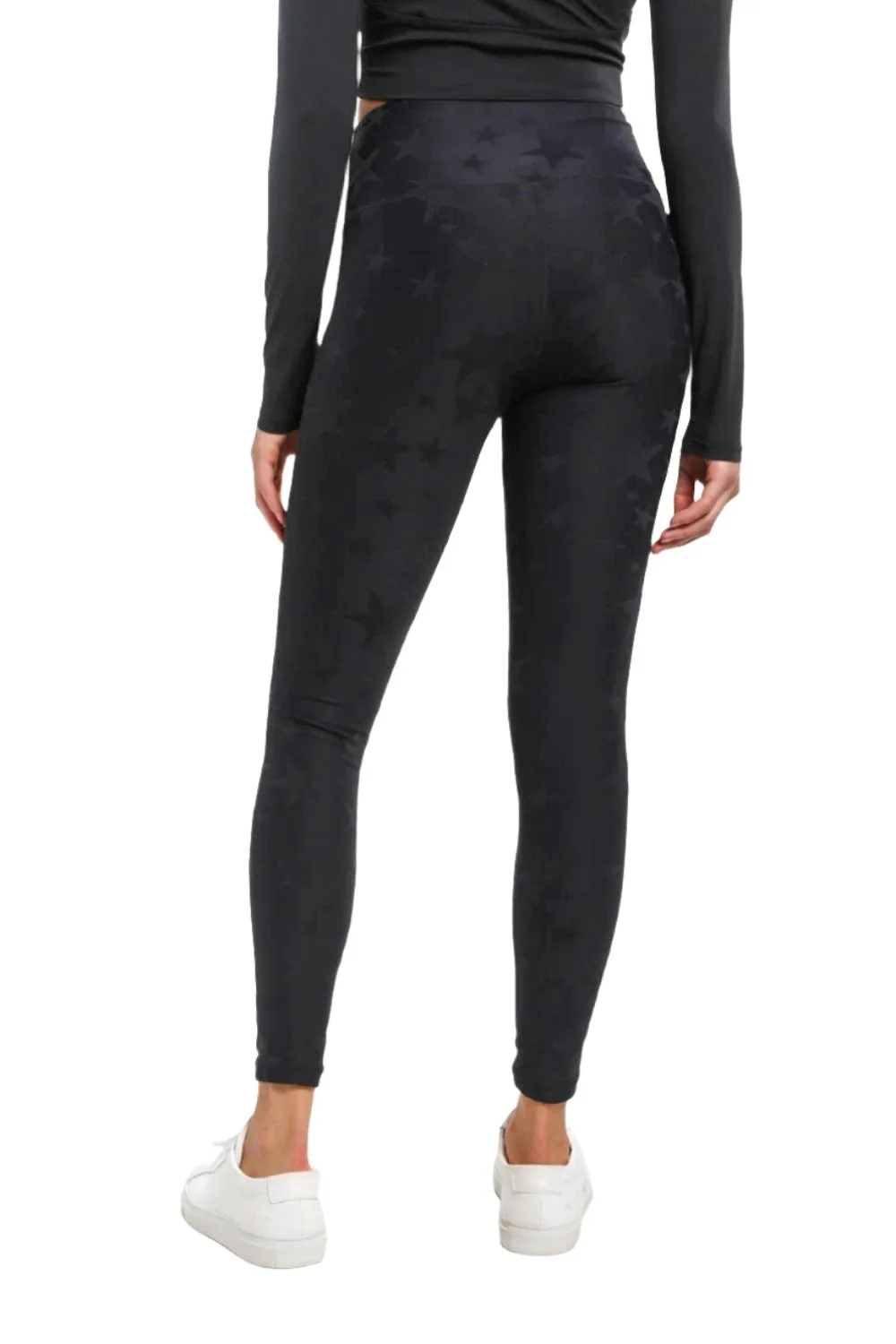 Mono B Sterne Sehen High-Waist Leggings APH-A0666 und Plus