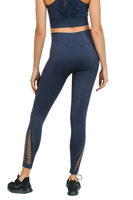 Mono B Fadenverstärkte & Perforierte Nahtlose Mineral-Leggings APH2658