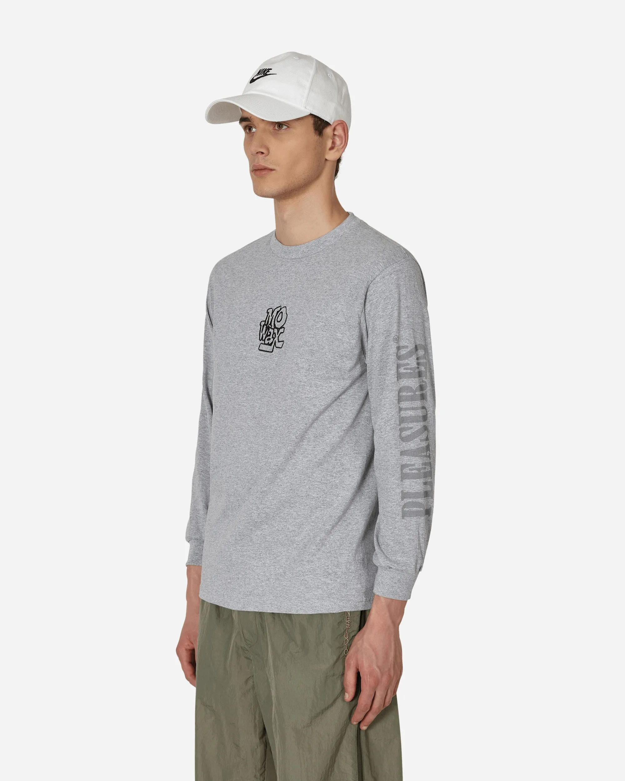 Musik Langarm T-Shirt Grau