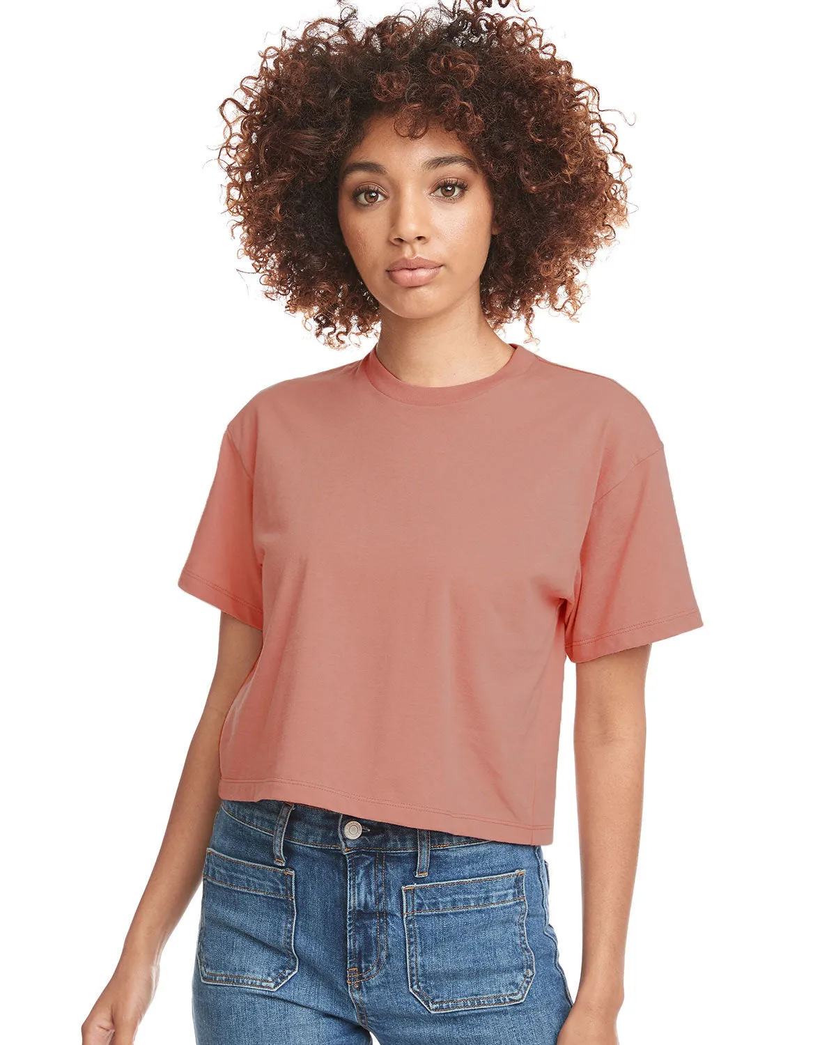 Next Level 1580NL Damen Ideal Crop T-Shirt
