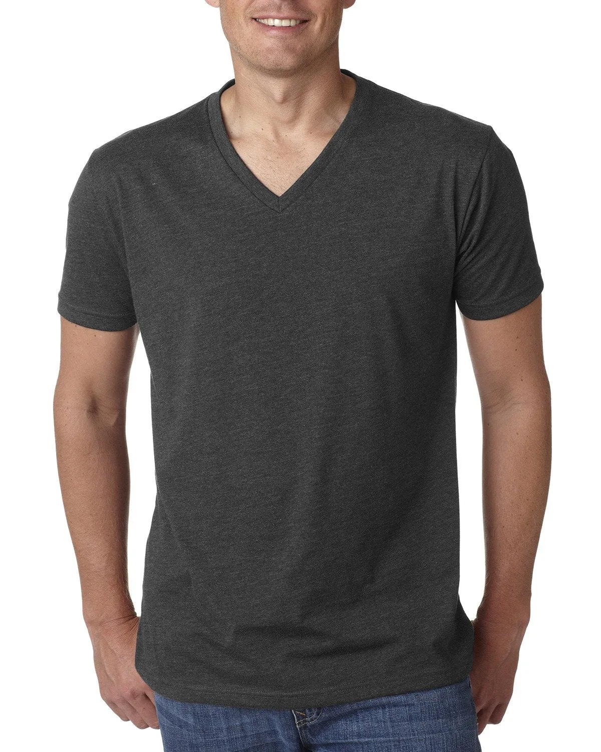Next Level 6240 Herren CVC V-Ausschnitt T-Shirt