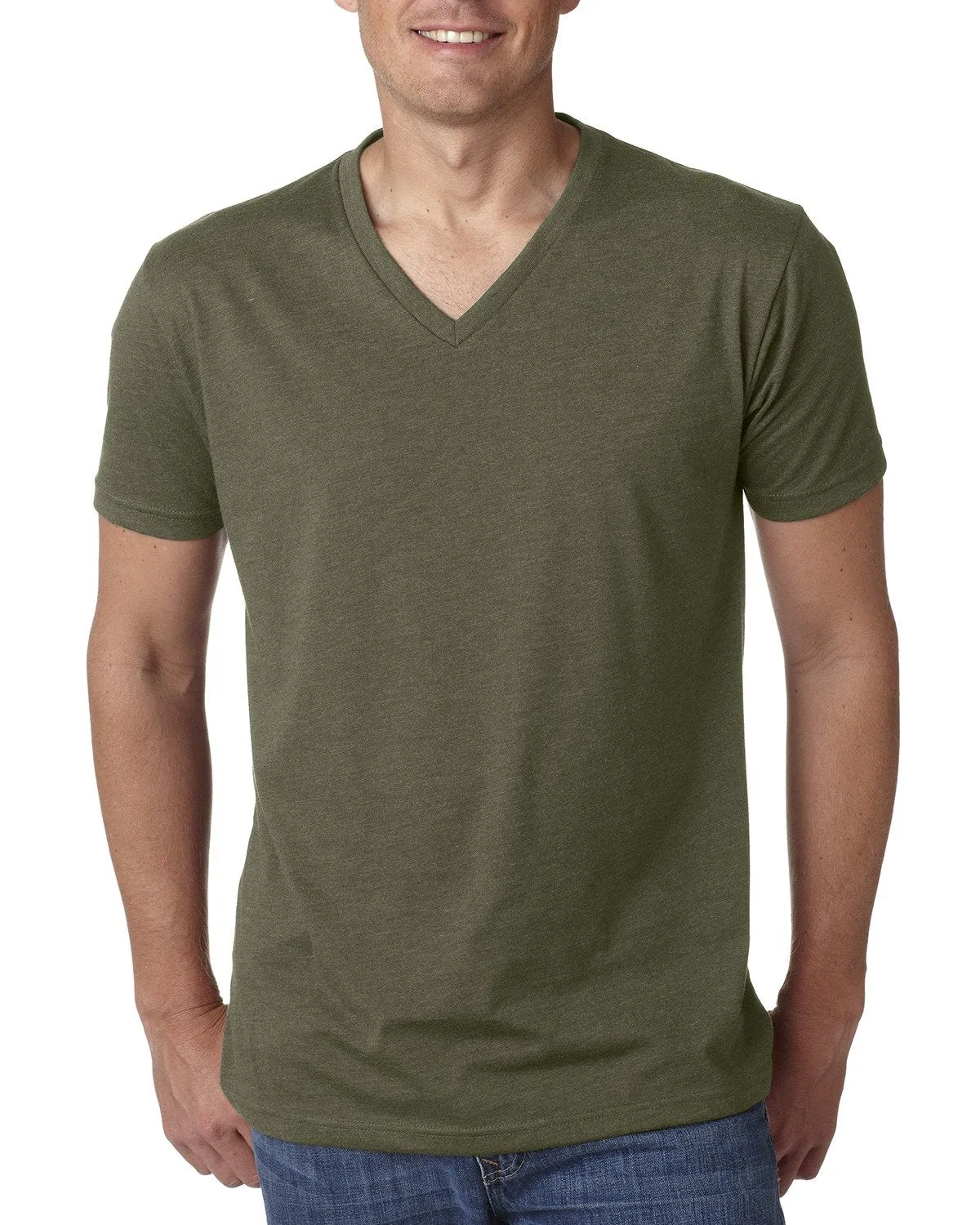 Next Level 6240 Herren CVC V-Ausschnitt T-Shirt