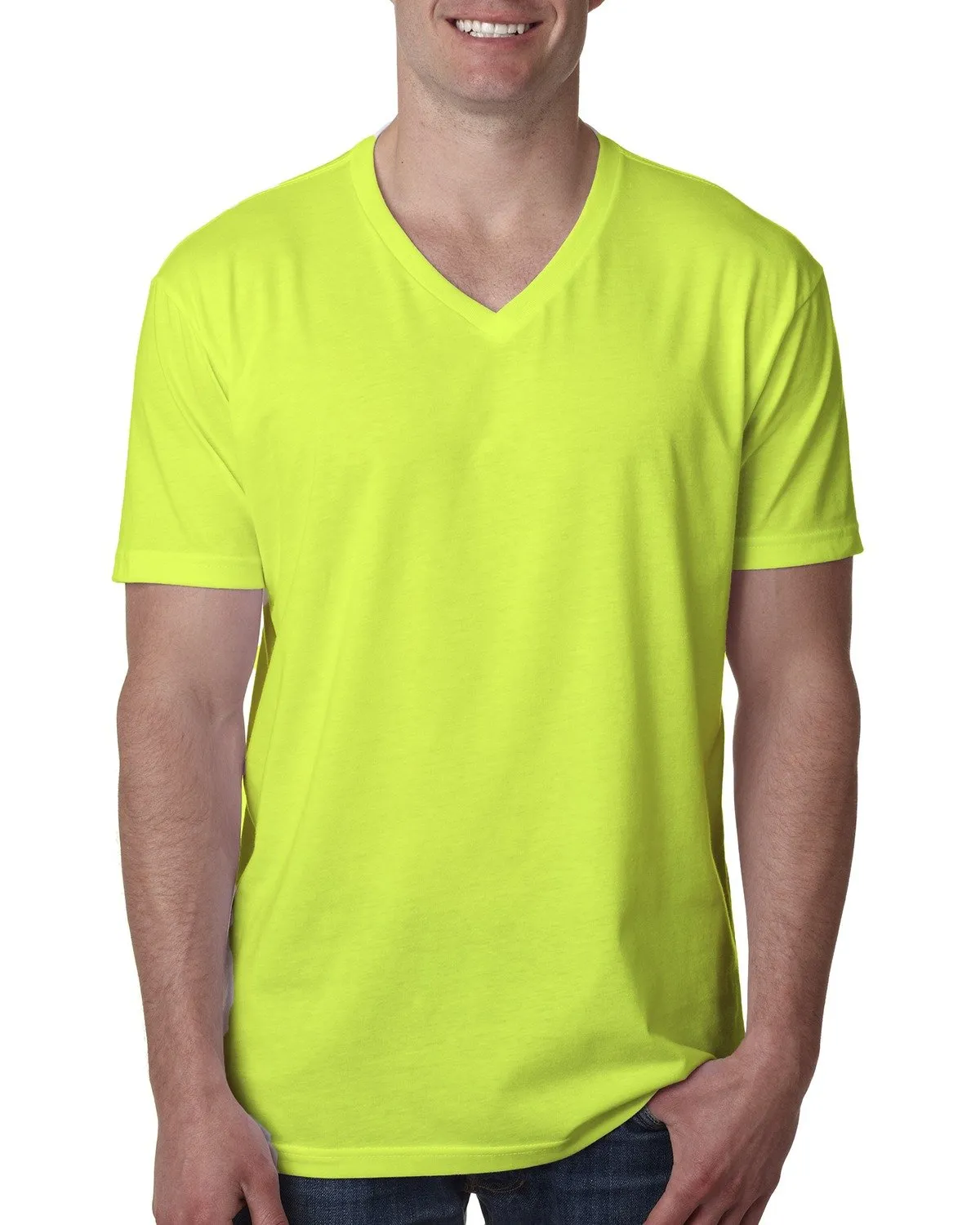 Next Level 6240 Herren CVC V-Ausschnitt T-Shirt