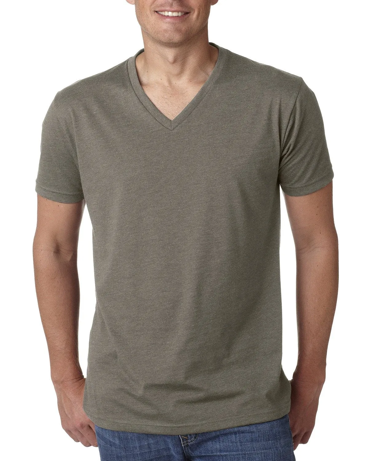 Next Level 6240 Herren CVC V-Ausschnitt T-Shirt