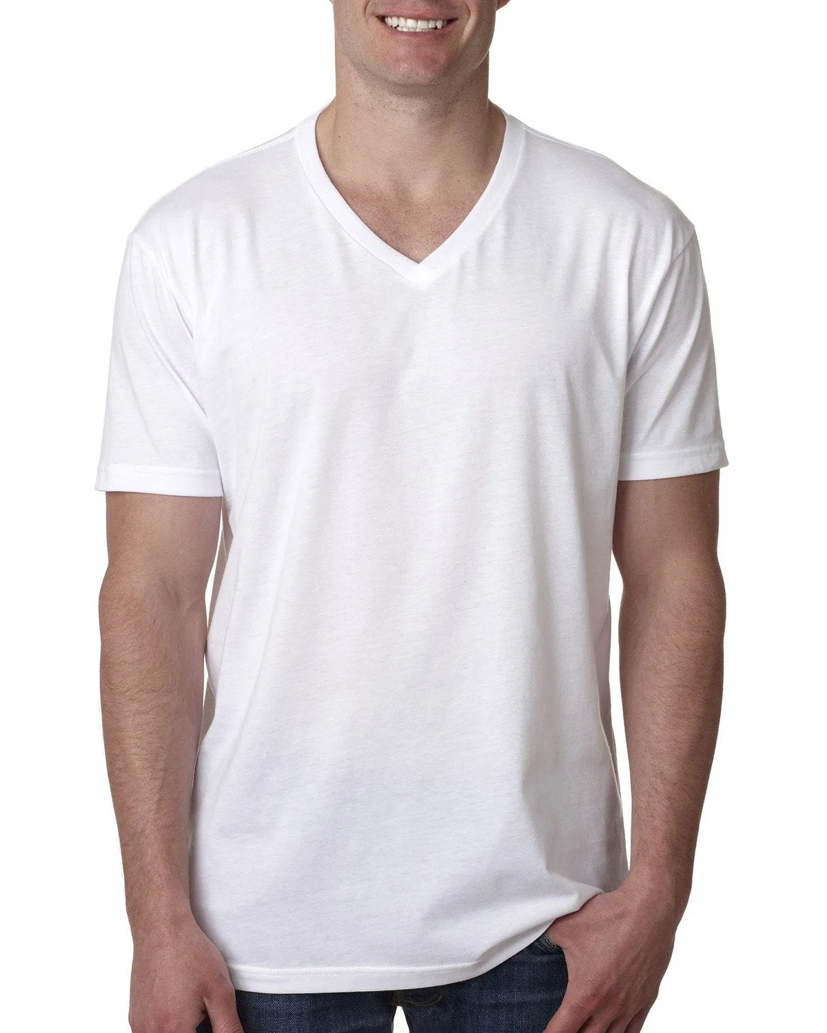 Next Level 6240 Herren CVC V-Ausschnitt T-Shirt