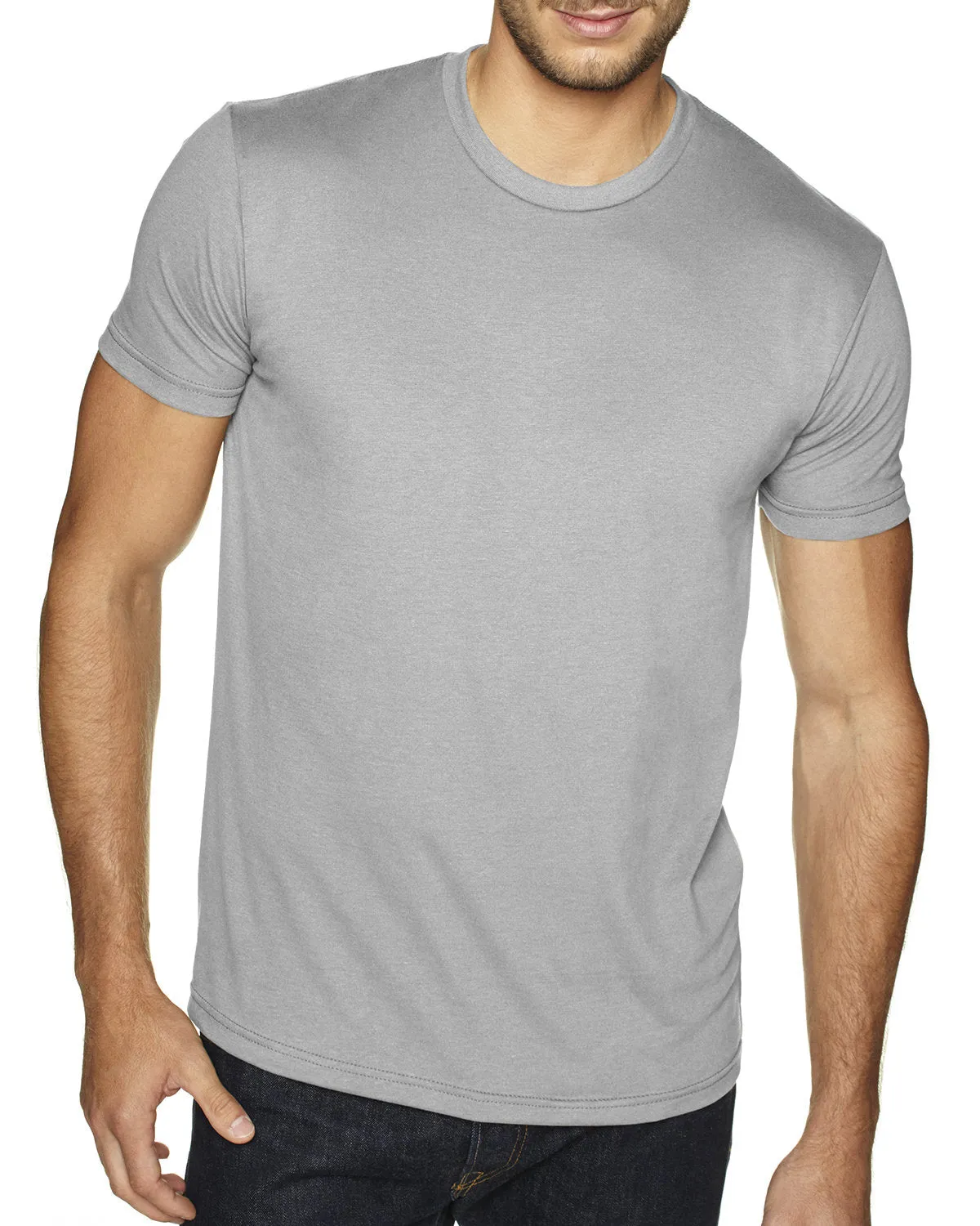 Next Level 6410 Herren-Suede-Crew