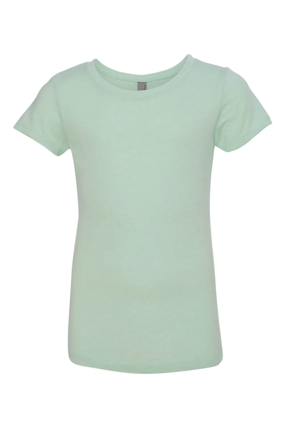 Next Level Youth Princess CVC Jersey Kurzarm T-Shirt mit Rundhalsausschnitt - Mintgrün