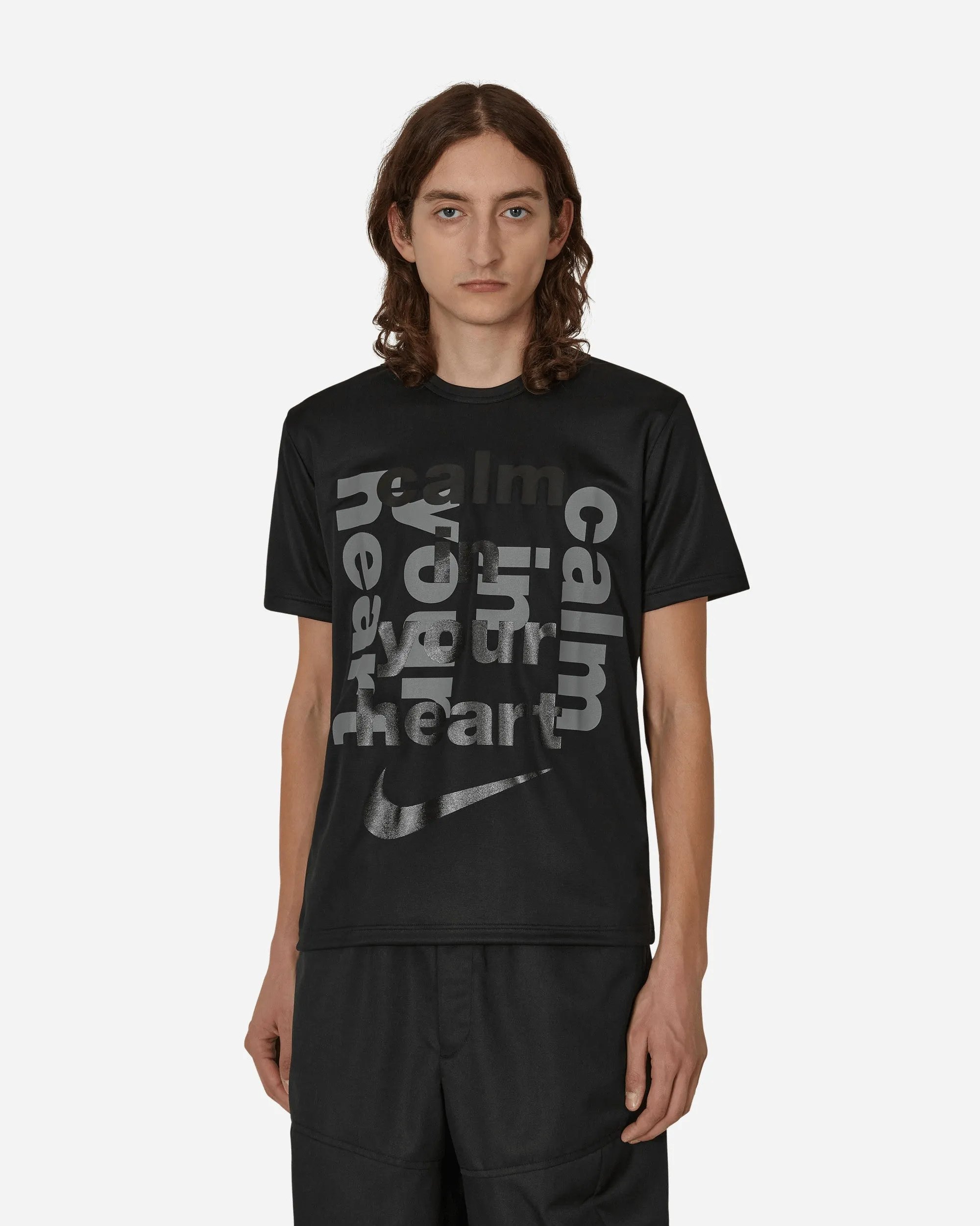 Nike Ruhe in deinem Herzen T-Shirt Schwarz