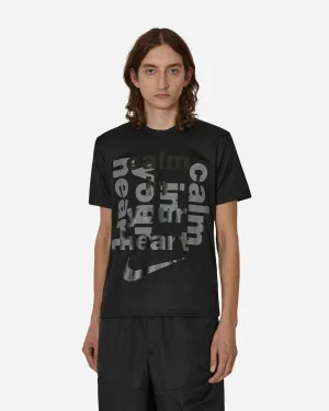 Nike Ruhe in deinem Herzen T-Shirt Schwarz