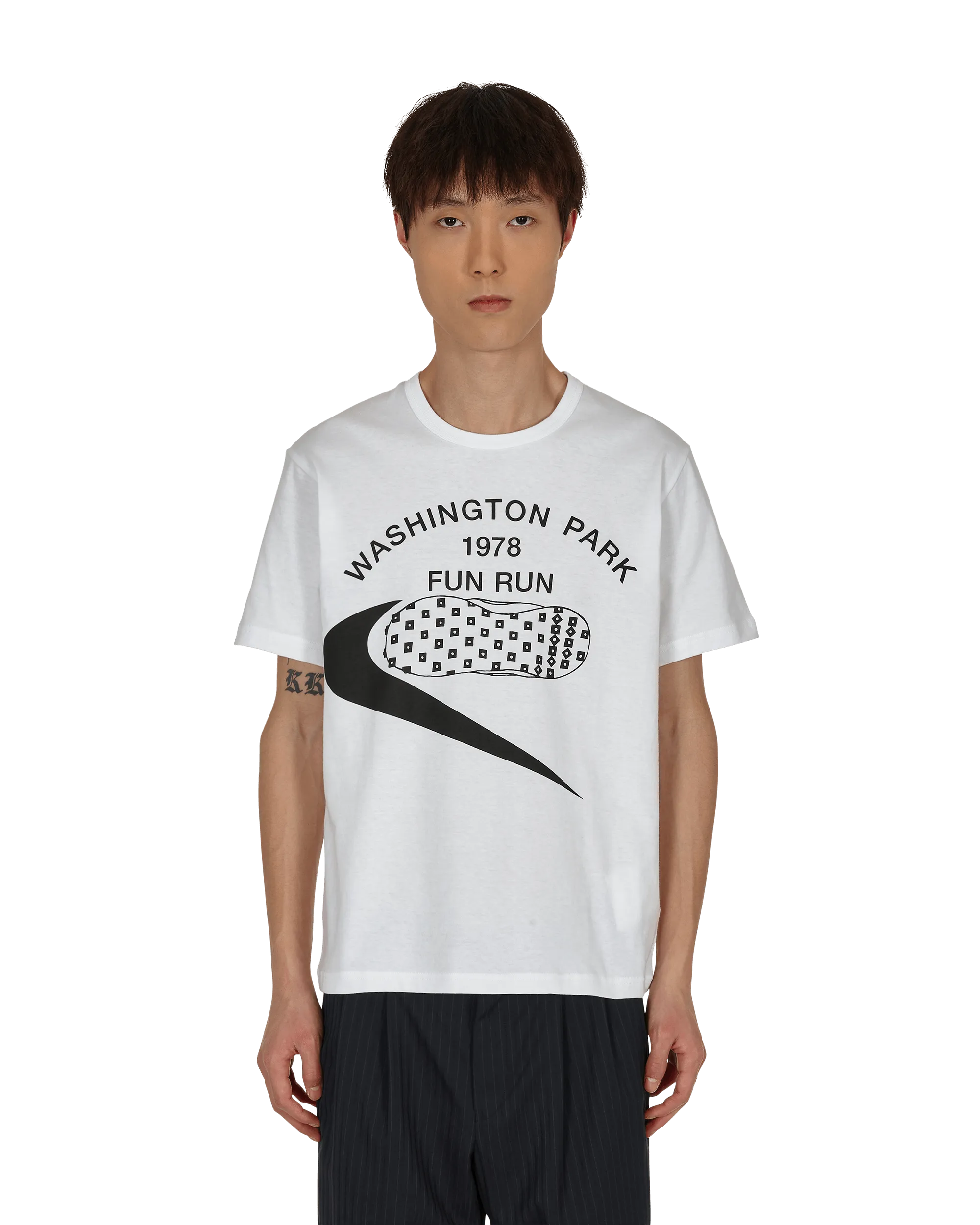 Nike Grafik-T-Shirt Weiß