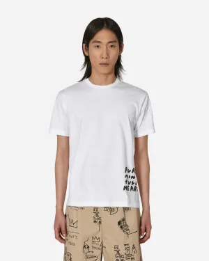 Nike Message Print T-Shirt Weiß