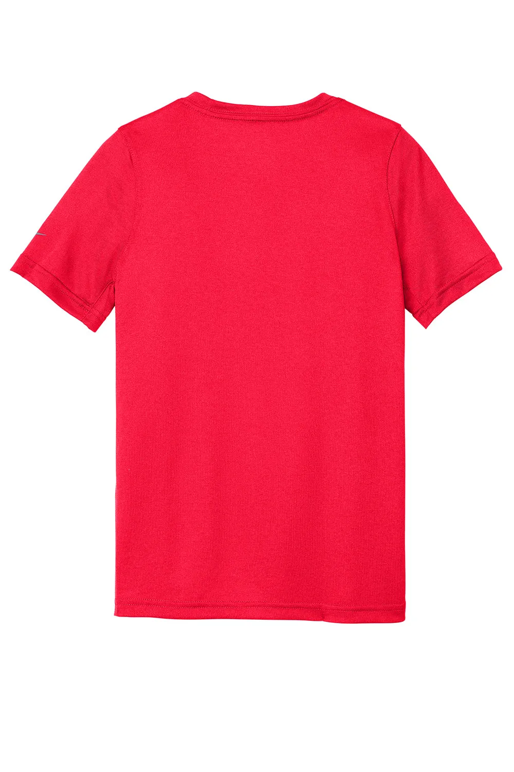 Nike Youth rLegend Dri-Fit Feuchtigkeitstransportierendes Kurzarm-T-Shirt mit Rundhalsausschnitt - University Red