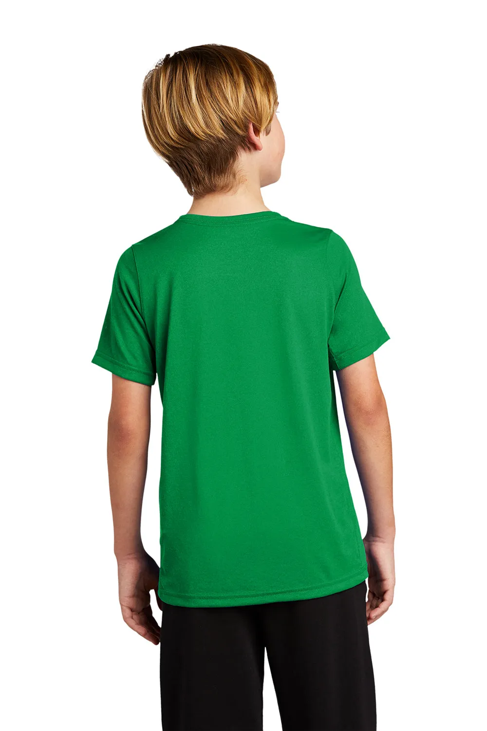 Nike Jugendteam rLegend Dri-Fit Feuchtigkeitstransportierendes Kurzarm-Crewneck-T-Shirt - Apfelgrün