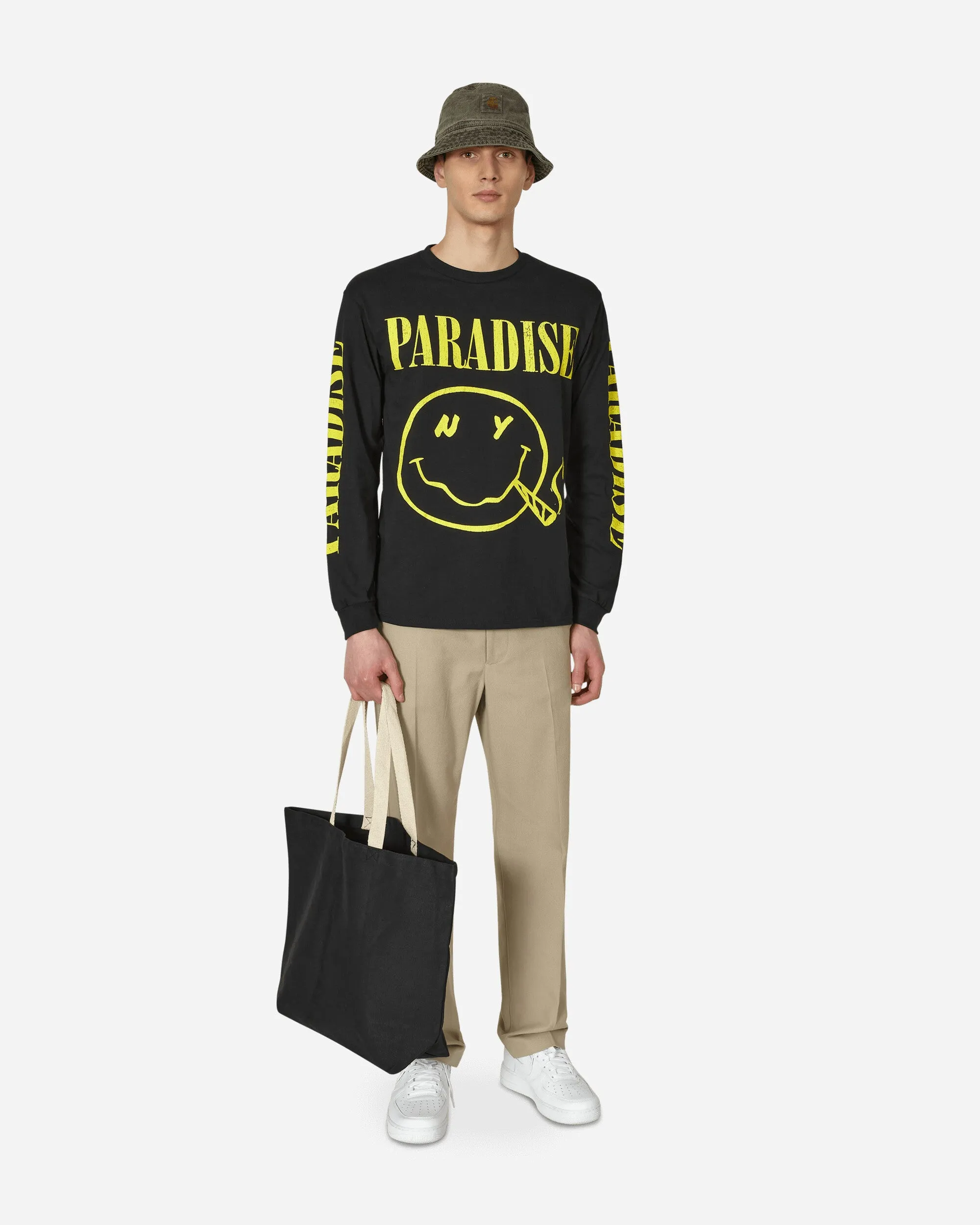 Nirvana In PARADIS3 Langarm T-Shirt Schwarz