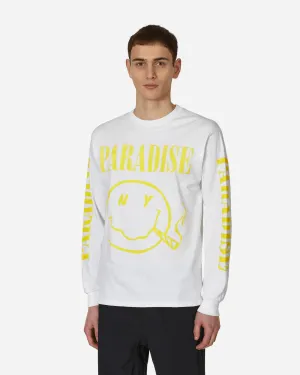 Nirvana In PARADIS3 Langarm T-Shirt Weiß