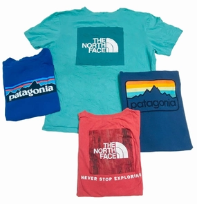 North Face & Patagonia T-Shirts 25 lbs