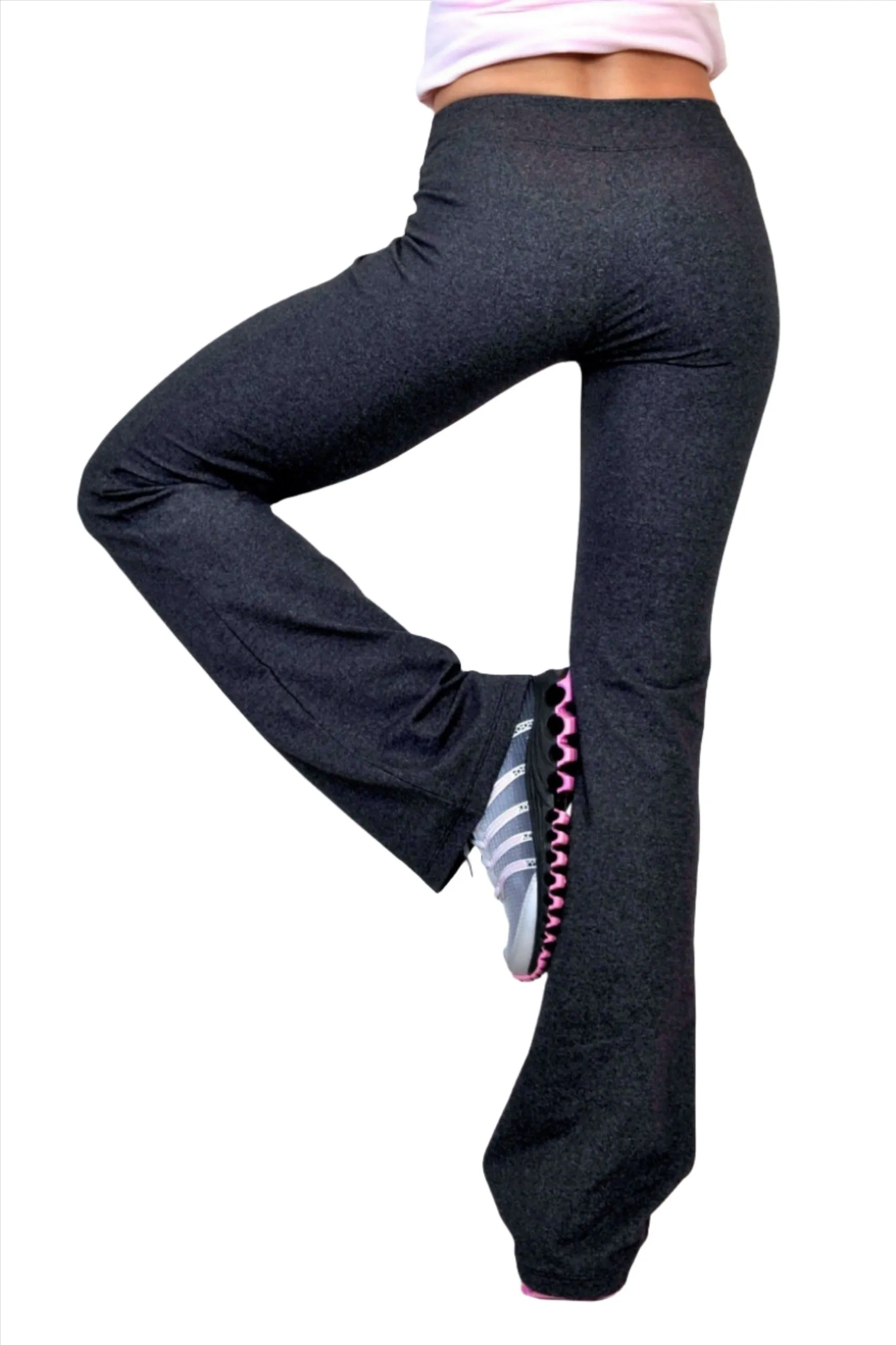 One Step Ahead Brushed Supplex V-Ausschnitt Gerade Bein Hose 260