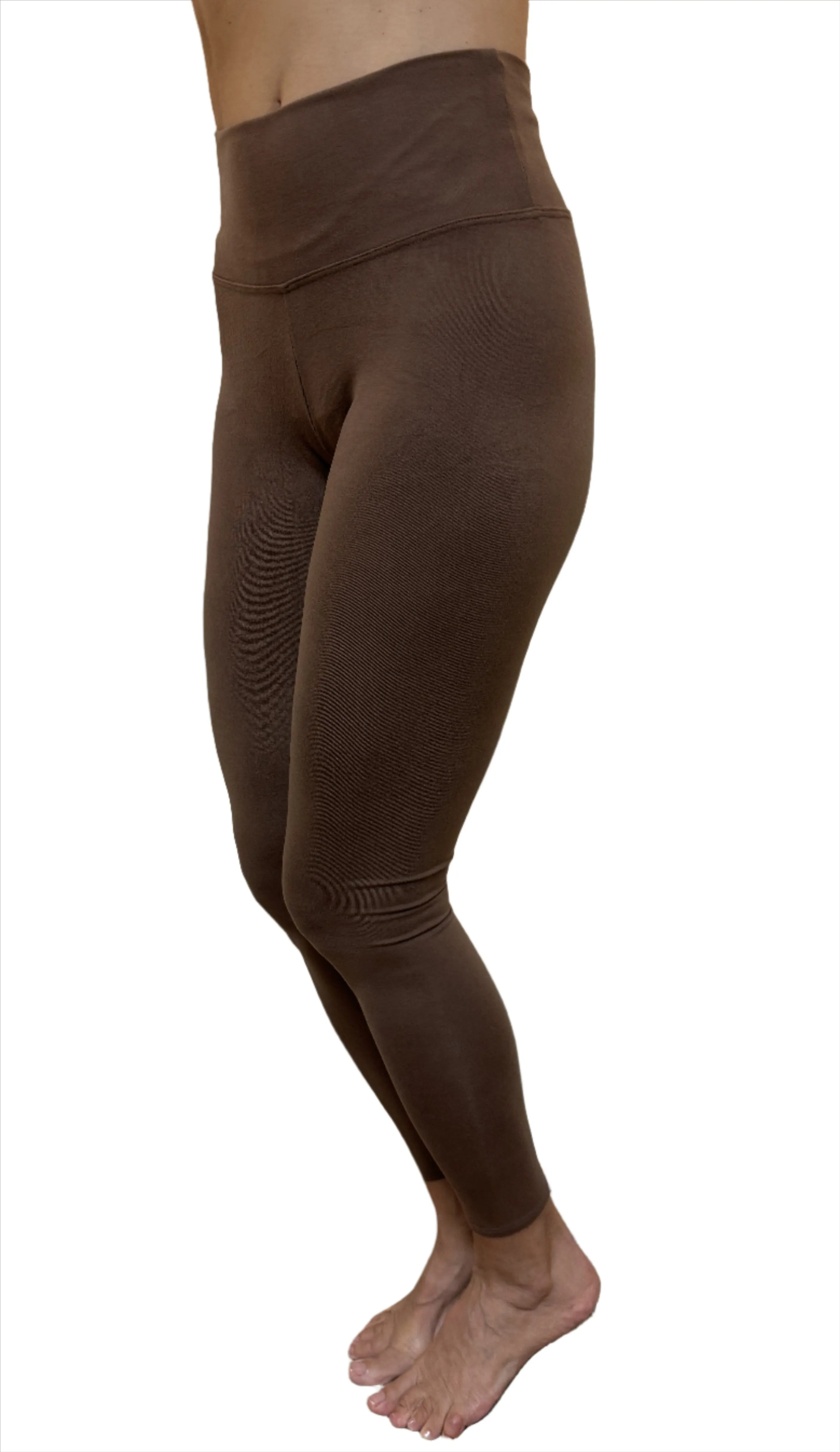 One Step Ahead Brushed Tactel Roll Down Figurbetonte Leggings R600