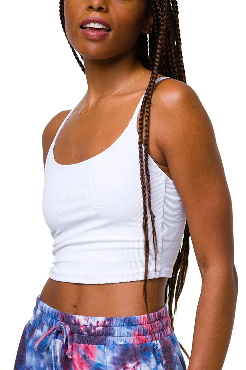 Onzie Flow Belle Cami Crop Top 3778 Rippenstoff