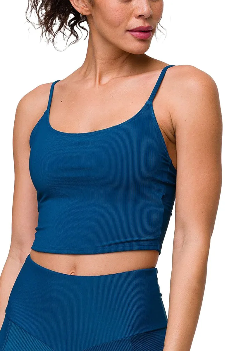 Onzie Flow Belle Cami Crop Top 3778 Rippenstoff