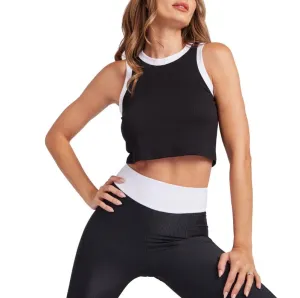 Onzie Flow Yoga Farbblock Sculpt Gym Tanktop 3041