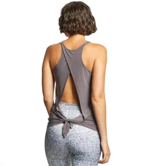 Onzie Hot Yoga 3109 Rückenbindungs-Tanktop S-M-L Champagner