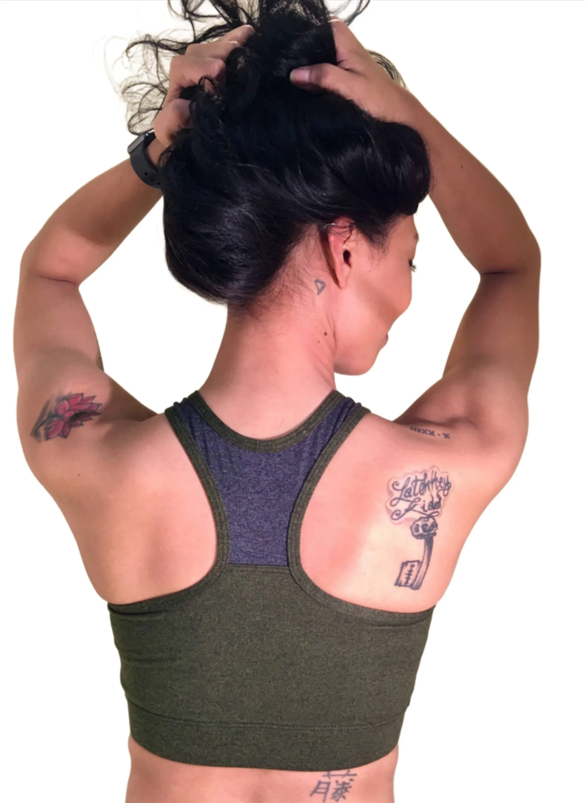 Onzie Hot Yoga BH mit hohem Ausschnitt 3640