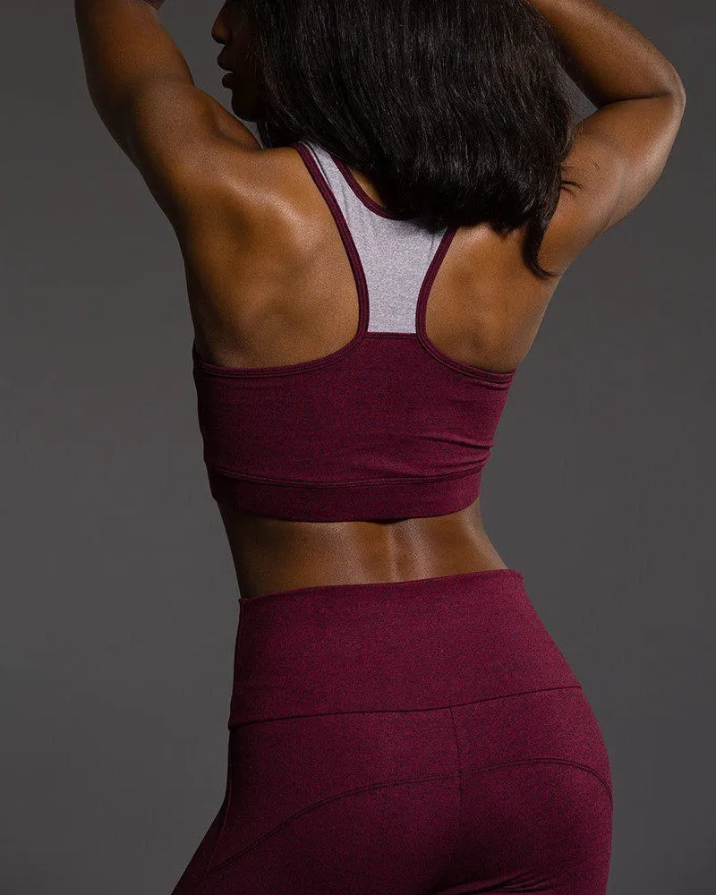 Onzie Hot Yoga BH mit hohem Ausschnitt 3640