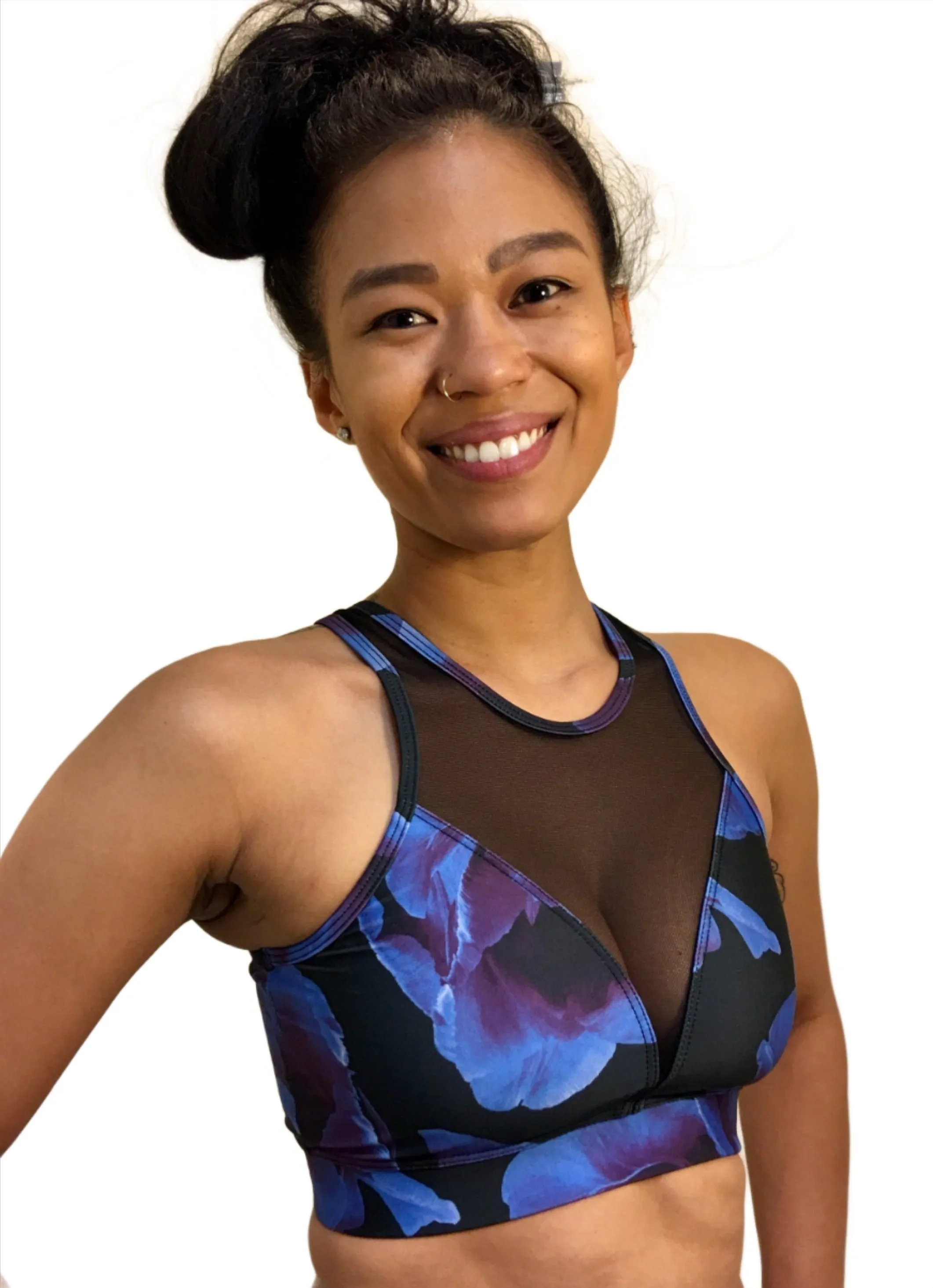 Onzie Hot Yoga BH mit hohem Ausschnitt 3640