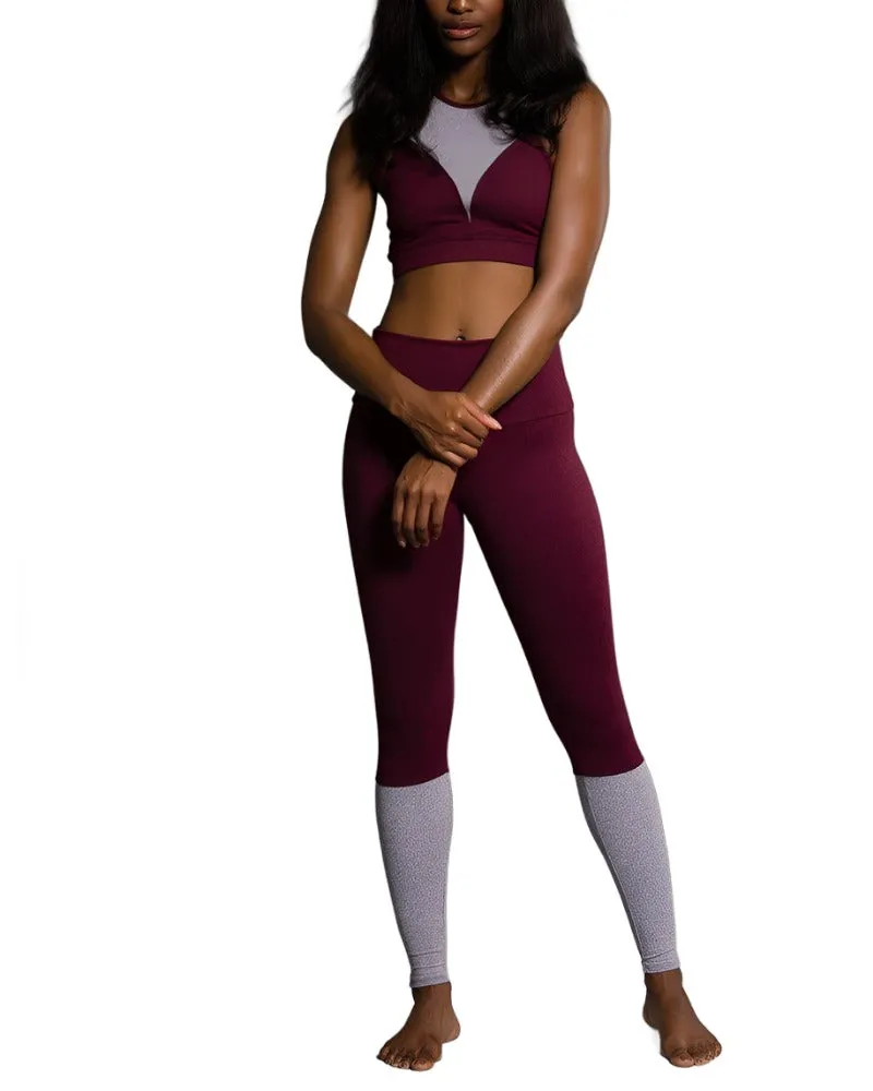 Onzie Hot Yoga BH mit hohem Ausschnitt 3640