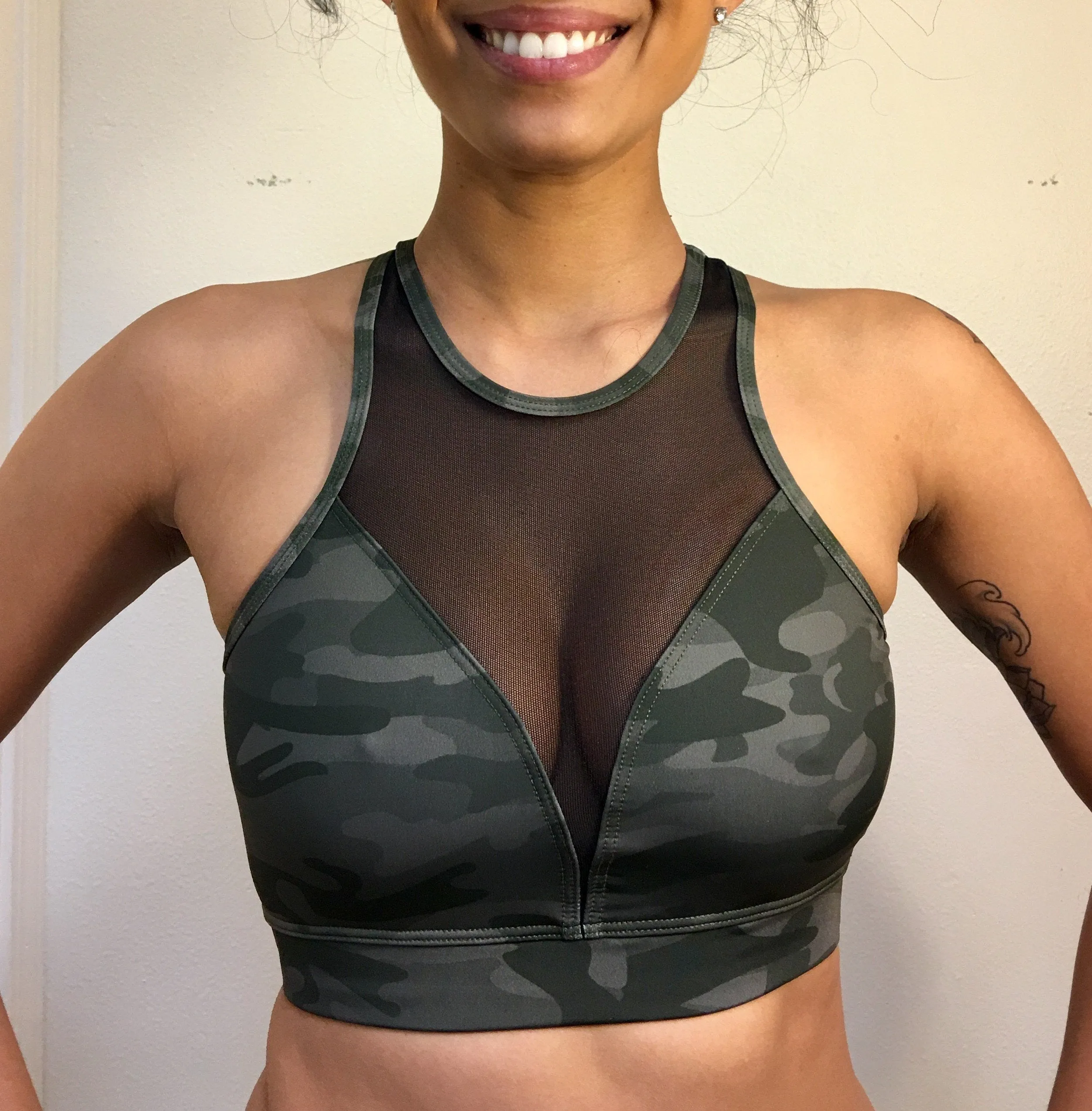 Onzie Hot Yoga BH mit hohem Ausschnitt 3640