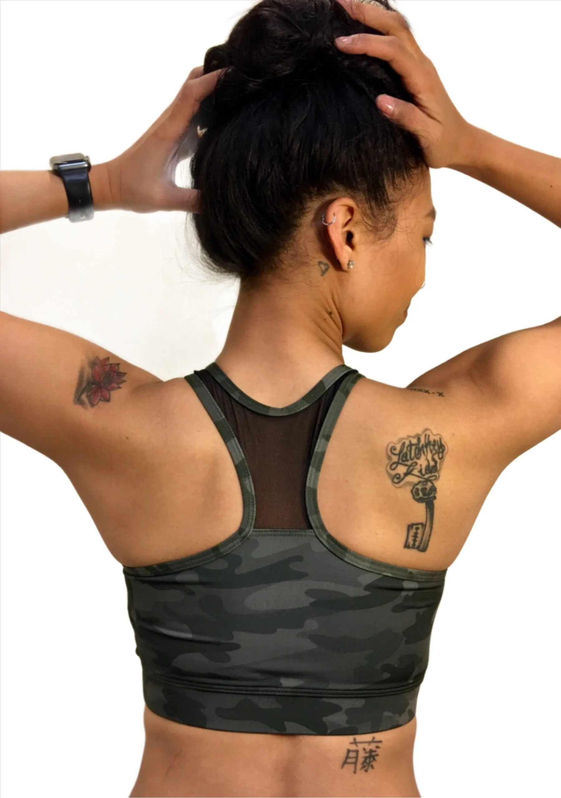 Onzie Hot Yoga BH mit hohem Ausschnitt 3640