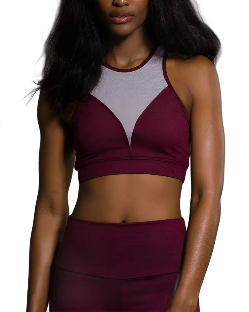 Onzie Hot Yoga BH mit hohem Ausschnitt 3640