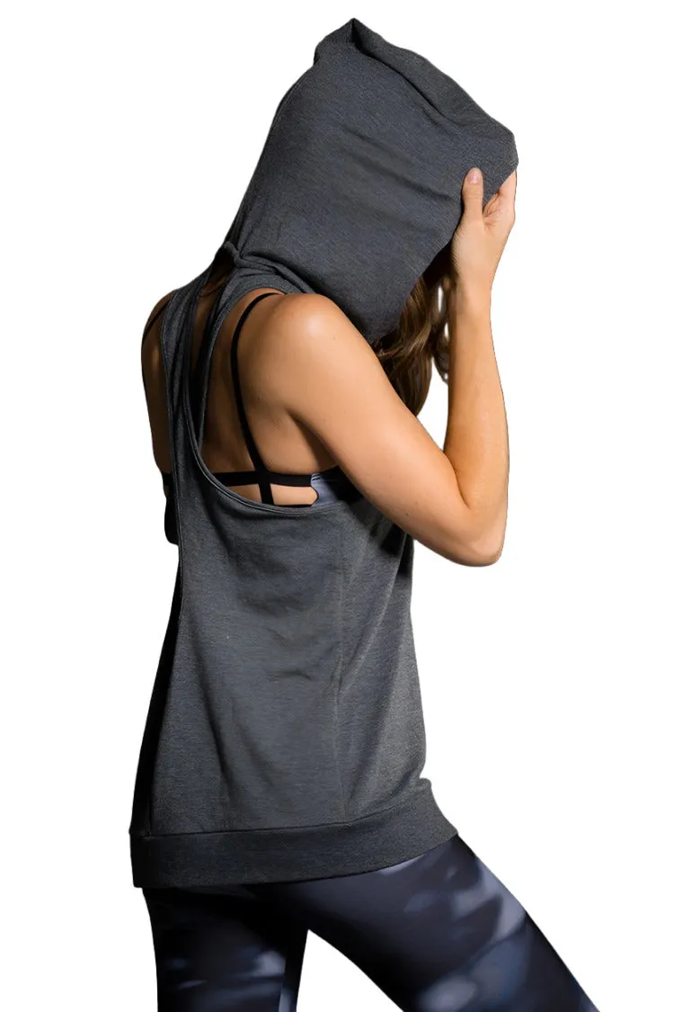 Onzie Hot Yoga Wear X Rückenkapuzenpullover 606