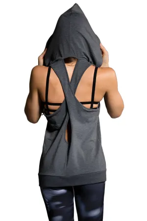 Onzie Hot Yoga Wear X Rückenkapuzenpullover 606